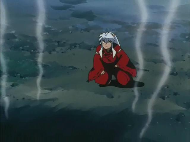 Otaku Gallery  / Anime e Manga / Inu-Yasha / Screen Shots / Episodi / 005 - Sesshomaru, il glaciale principe dei demoni / 150.jpg